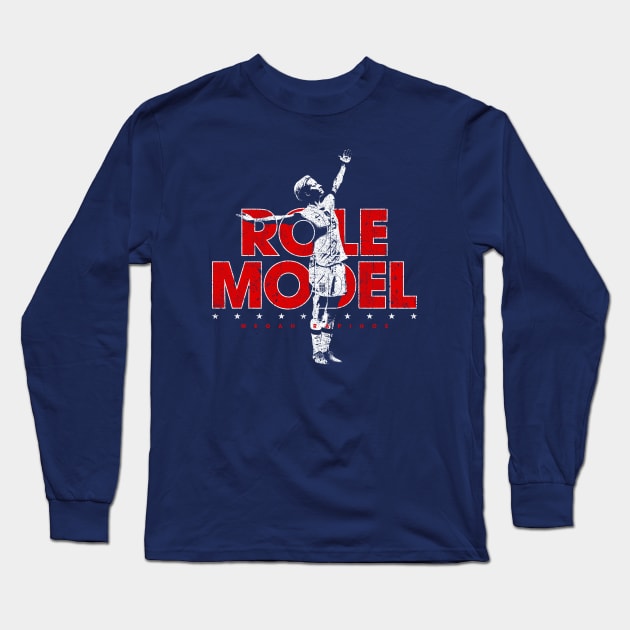 Role Model - Megan Rapinoe Long Sleeve T-Shirt by huckblade